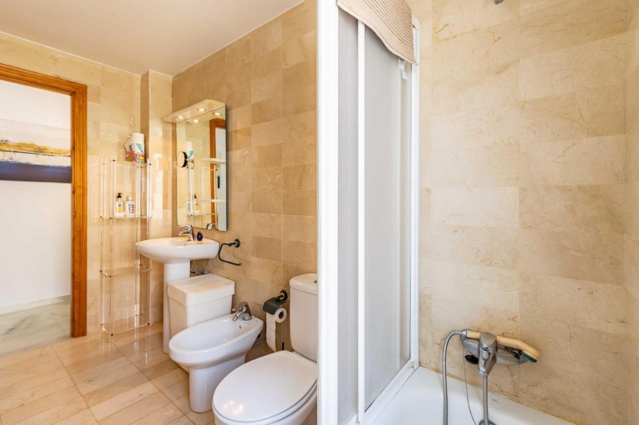 Fuengirola Los Boliches Paseo Maritimo Rey De Espana Esquina Lope De Vega 1 Dormitorio Mas Sofa Cama Salon Mas Cama Supletoria מראה חיצוני תמונה